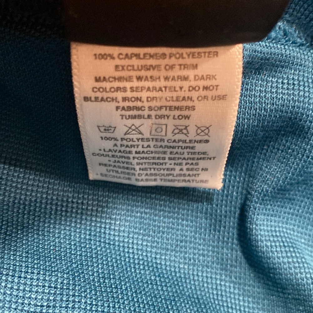 PATAGONIA TEAL THERMAL BASE LAYER CREW🌹 - Picture 10 of 12